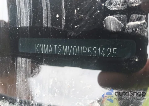 2017 Nissan Rogue S из США, поврежденный, VIN KNMAT2MV0HP531425